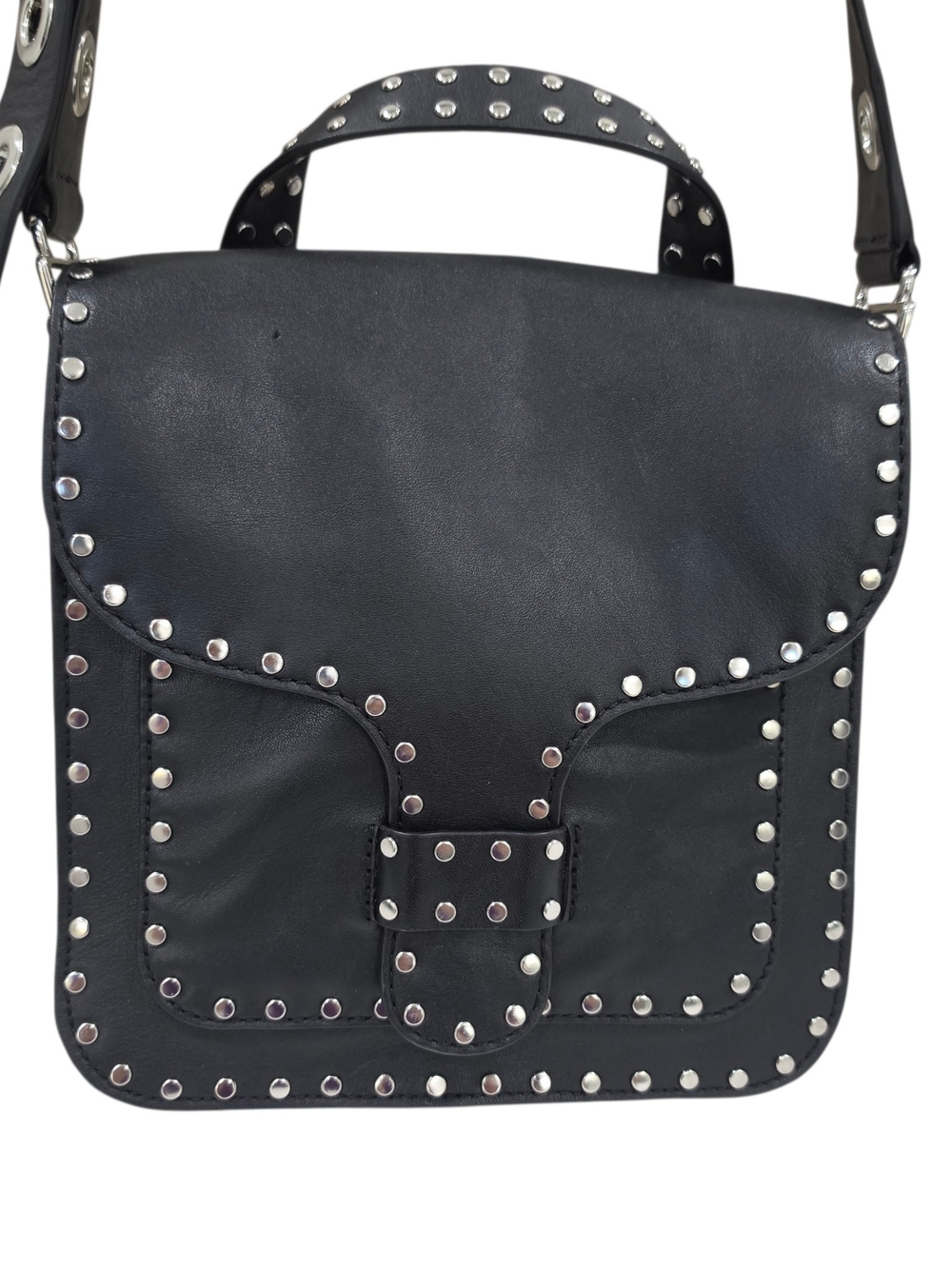 Rebecca Minkoff Black Studded Leather Crossbody